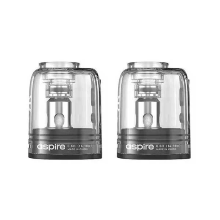 ASPIRE POD DI RICAMBIO FLUFFI PRO DUAL MESH 0.6 OHM 2 PCS