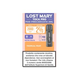LOST MARY TOCA AIR PRO POD TROPICAL FRUIT 20 MG 2 ML 2 PCS