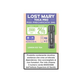 LOST MARY TOCA AIR PRO POD LEMON ICE TEA 20 MG 2 ML 2 PCS