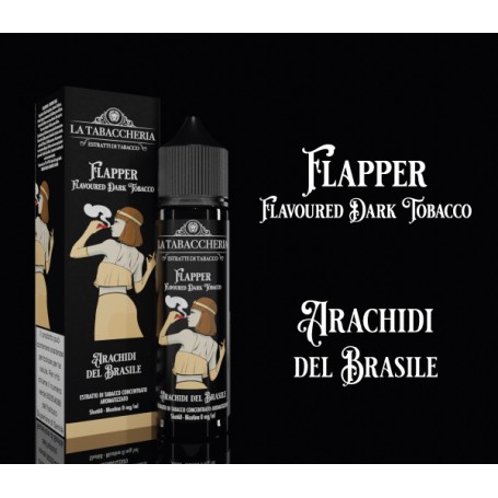 .LA TABACCHERIA. LINEA FLAPPER ARACHIDI DEL BRASILE 20 ML IN CHUBBY DA 60