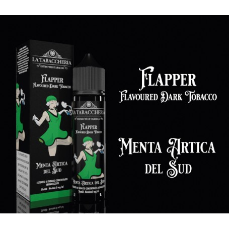 .LA TABACCHERIA. LINEA FLAPPER MENTA ARTICA DEL SUD 20 ML IN CHUBBY DA 60
