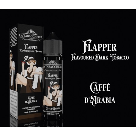 .LA TABACCHERIA. LINEA FLAPPER CAFFE D’ARABIA 20 ML IN CHUBBY DA 60