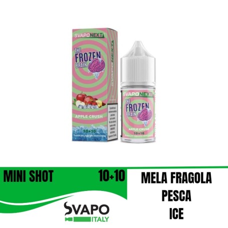* SVAPONEXT THE FROZEN BRAIN APPLE CRUSH 0 MG MIX&VAPE 10 ML IN CHUBBY 30