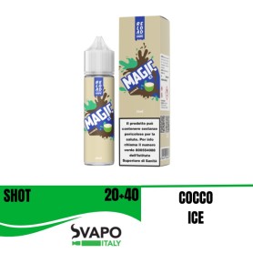 RELOAD VAPE SHOT 20 ML MAGIC ICE COCONUT ICE 20 ML IN CHUBBY 60