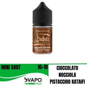 GOLDWAVE BROWN EDITION MINI SHOT 10 ML IN CHUBBY 30