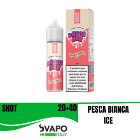 RELOAD VAPE SHOT 20 ML VAPOR BAR PEACH WHITE ICE 20 ML IN CHUBBY 60