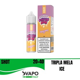 RELOAD VAPE SHOT 20 ML VAPOR BAR TRIPLE APPLE ICE 20 ML IN CHUBBY 60