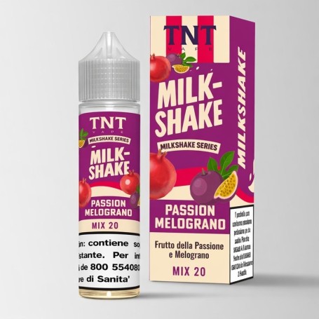_TNT VAPE MILKSHAKE PASSION MELOGRANO 0 MG MIX&VAPE 20 ML IN CHUBBY 60