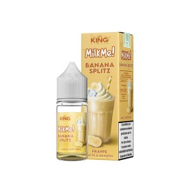 KING LIQUID MILK ME BANANA SPLITZ 0 MG MIX&VAPE 10 ML IN CHUBBY 30