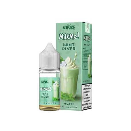 KING LIQUID MILK ME MINT RIVER 0 MG MIX&VAPE 10 ML IN CHUBBY 30