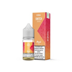 KING LIQUID SWITCH BAR PEACH ICE 0 MG MIX&VAPE 10 ML IN CHUBBY 30