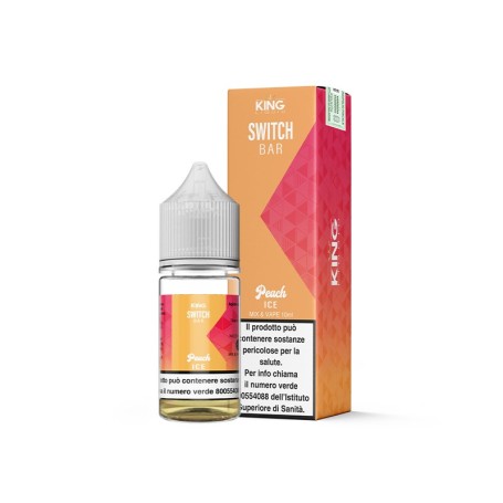 KING LIQUID SWITCH BAR PEACH ICE 0 MG MIX&VAPE 10 ML IN CHUBBY 30