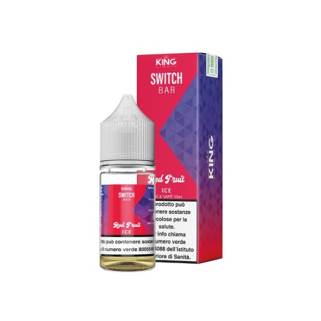 KING LIQUID SWITCH BAR RED FRUIT ICE 0 MG MIX&VAPE 10 ML IN CHUBBY 30