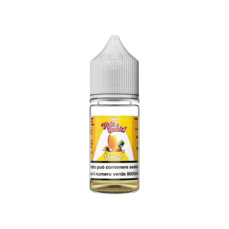 KING LIQUID TALE & QUALE SUNSET 0 MG MIX&VAPE 10 ML IN CHUBBY 30