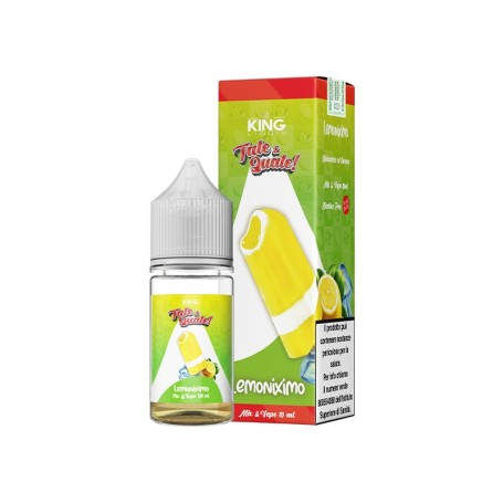 KING LIQUID TALE & QUALE LEMONIXIMO 0 MG MIX&VAPE 10 ML IN CHUBBY 30