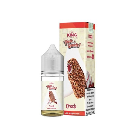 KING LIQUID TALE & QUALE CROCK 0 MG MIX&VAPE 10 ML IN CHUBBY 30