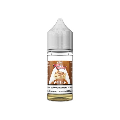 KING LIQUID TALE & QUALE BREAK UP 0 MG MIX&VAPE 10 ML IN CHUBBY 30