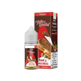 KING LIQUID TALE & QUALE PANE E CIOCCOLATA  0 MG MIX&VAPE 10 ML IN CHUBBY 30
