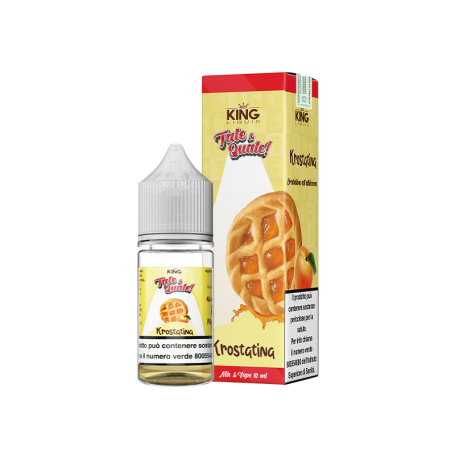 KING LIQUID TALE & QUALE KROSTATINA 0 MG MIX&VAPE 10 ML IN CHUBBY 30