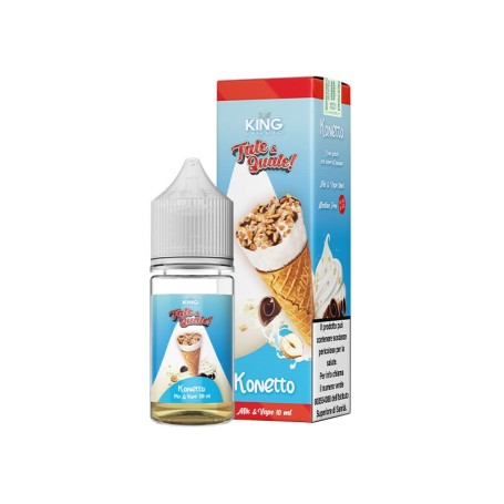 KING LIQUID TALE & QUALE KONETTO 0 MG MIX&VAPE 10 ML IN CHUBBY 30