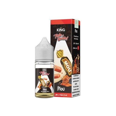 KING LIQUID TALE & QUALE MOU 0 MG MIX&VAPE 10 ML IN CHUBBY 30