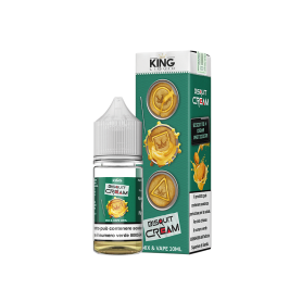 KING LIQUID BISQUIT CREAM 0 MG MIX&VAPE 10 ML IN CHUBBY 30