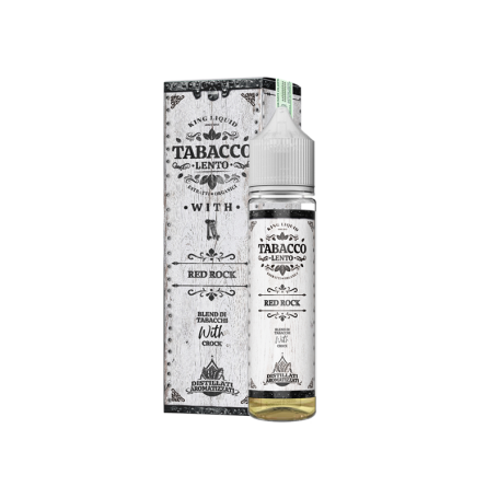 KING LIQUID SHOT TABACCO LENTO RED ROCK 20ML IN CHUBBY 60 ML