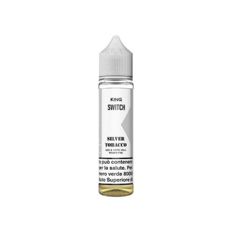 KING LIQUID SHOT SWITCH RED TOBACCO 20ML IN CHUBBY 60 ML