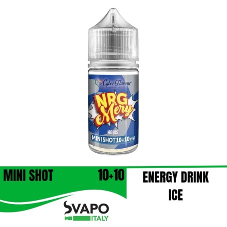 ° CYBER FLAVOUR NRG MERY MINI SHOT 10 + 10 CHUBBY DA 30 ML