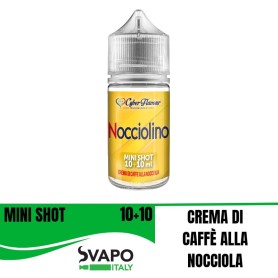 ° CYBER FLAVOUR NOCCIOLINO MINI SHOT 10 + 10 CHUBBY DA 30 ML