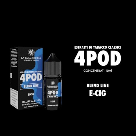 ,LA TABACCHERIA AROMA CONCENTRATO 4POD E-CIG AROMA10ML
