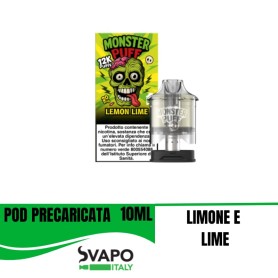 POD PRERICARICATA MONSTER PUFF LEMON LIME 20 MG