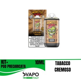 KIT MONSTER PUFF CREAMY TOBACCO 20