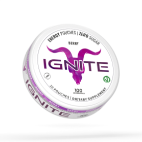 IGNITE CAFFEINA ENERGY BERRY POUCHES