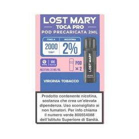 LOST MARY TOCA AIR PRO POD BLUEBERRY SOUR RASPBERRY 20 MG 2 ML 2 PCS