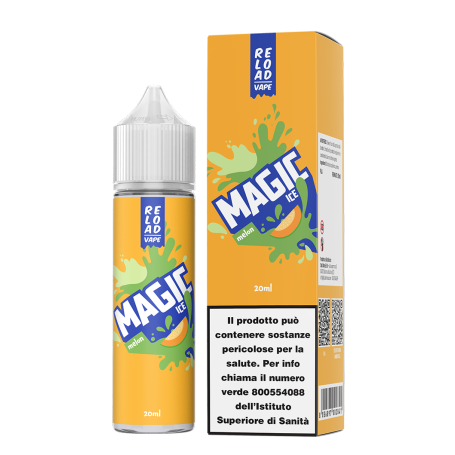 RELOAD VAPE SHOT 20 ML MAGIC ICE MELON 20 ML IN CHUBBY 60