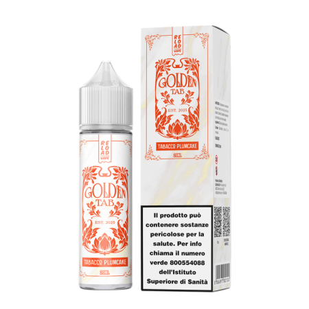 RELOAD VAPE SHOT 20 ML TABACCO PLUMCAKE 20 ML IN CHUBBY 60