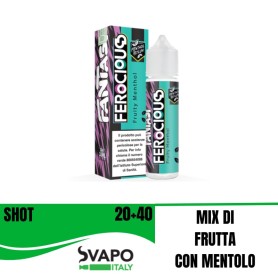 FANTASI 20 + 40 SHOT FEROCIOUS FRUITY MENTHOL
