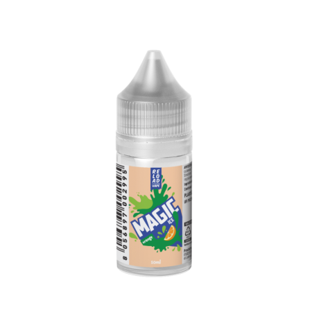 RELOAD VAPE MINI SHOT 10 + 10 MAGIC ICE ORANGE ICE MINI SHOT 10 ML IN CHUBBY 30