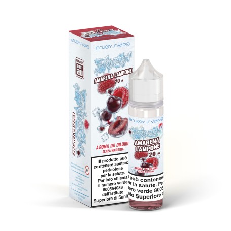 VAPORART 20 ML AMARENA LAMPONE FROZEN ENJOY SVAPO 20ML/60ML SHOT Mix&Vape