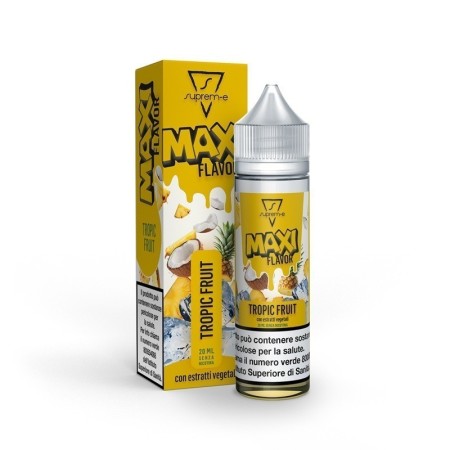 AROMA SUPREM-E SHOT . ICE MAXI TROPIC FRUIT 20 ML IN 60 ML 0 MG MIX&VAPE 20 ML