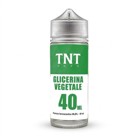 FULL VG TNT VAPE GLICERINA VEGETALE 40 ML IN CHUBBY DA 120 ML