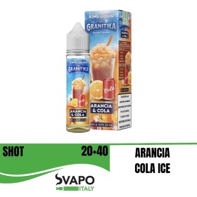 KING LIQUID SHOT GRANITIKA ARANCIA & COLA 20ML IN CHUBBY 60 ML