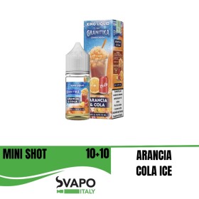 KING LIQUID GRANITIKA ARANCIA & COLA 0 MG MIX&VAPE 10 ML IN CHUBBY 30