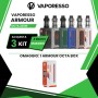 VAPORESSO ARMOUR OCTA KIT 220 W CON ITANK T DUAL MESH OGNI 3 KIT ACQUISTATI UNA BOX OCTA IN OMAGGIO