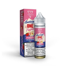 AROMA SUPREM-E SHOT . AMERICANONE FRAGOLA 20 ML IN 60 ML 0 MG MIX&VAPE 20 ML