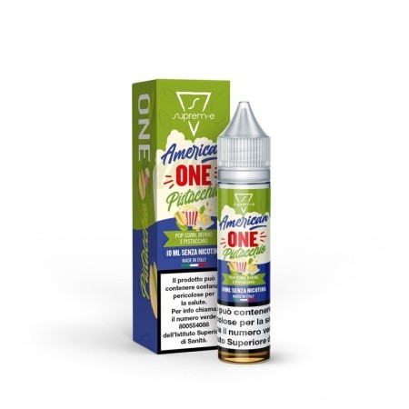SUPREM-E .ICE AMERICANONE PISTACCHIO 0 MG MINI SHOT 10 + 10 MIX&VAPE
