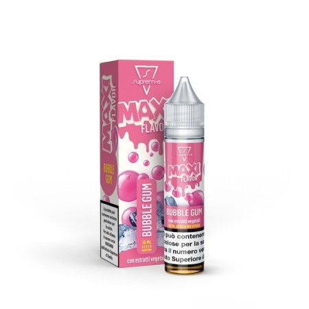 SUPREM-E .ICE MAXI  BUBBLE GUM 0 MG MINI SHOT 10 + 10 MIX&VAPE