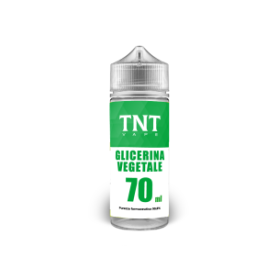 FULL VG TNT VAPE GLICERINA VEGETALE 70 ML IN CHUBBY DA 120 ML
