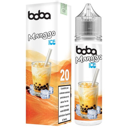 HISTORY MOD SHOT MANGGO ICE BOBA 20ML IN CHUBBY 60 ML